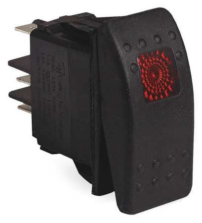 MI-T-M CORPORATION 32-0669 ROCKER SWITCH WITH LAMP