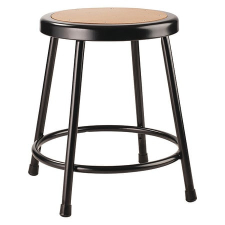 NPS 6218-10 STOOL 300 LB. 18IN BLACK STEEL