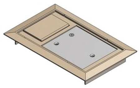 THOMAS & BETTS 664-CST-SW-BGE FLOOR BOX COVER NON-METALLIC BEIGE
