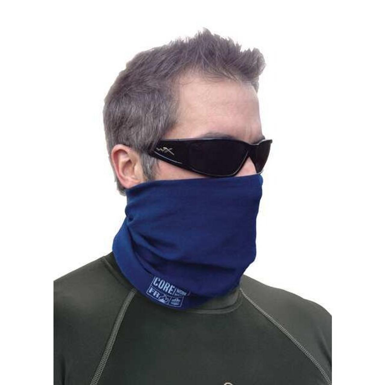 ERGODYNE 6486 FLAME RESISTANT NECK GAITER NAVY