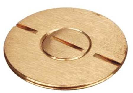 THOMAS & BETTS 697 FLOOR PLATE PLUG ACCESSORY 2.62 IN.