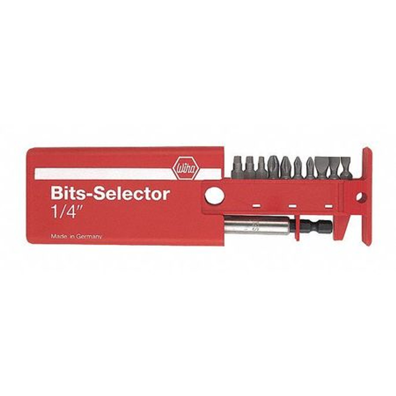 WIHA TOOLS 79248 SLOTTED-PHILLIPS-& SQUARE BITS SELECTOR 