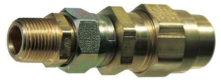 CMI 7726293 AIR BRAKE FITTING 225PSI BRASS 1/4INPIPE