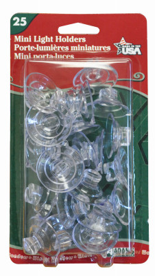 ADAMS MFG CORP. 7501-00-1040 MINI LIGHT HOLDERS, 25-CT.
