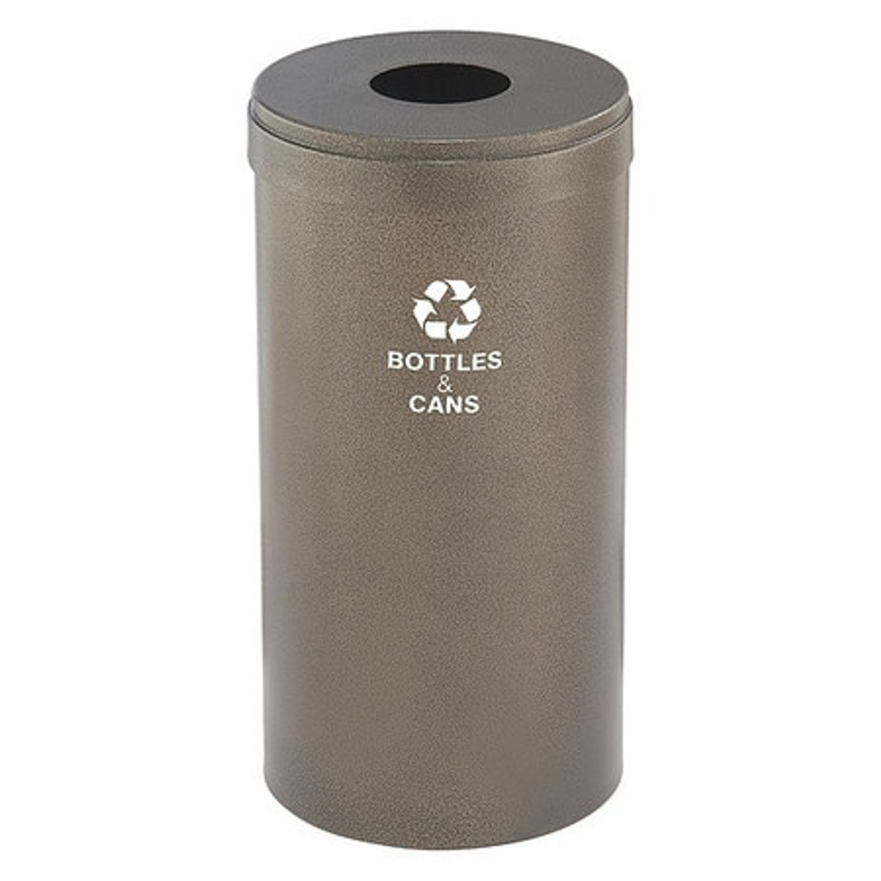 GLARO INC. B-1542BV-BV-B&C STNARY RCYCLING CNTAINER CAN/BTTLS 23GAL