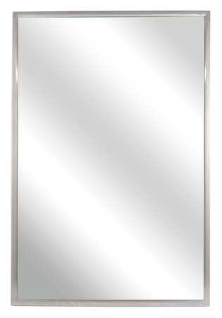 BRADLEY FIXTURES CORP. 740-018300 MIRROR, ANGLE FRAME, TILT, 18X30
