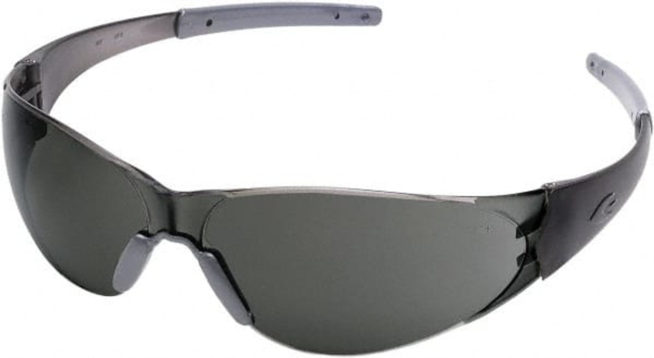 MCR SAFETY CK212AF GRAY LENSES, FRAMELESS SAFETY GLASSES
