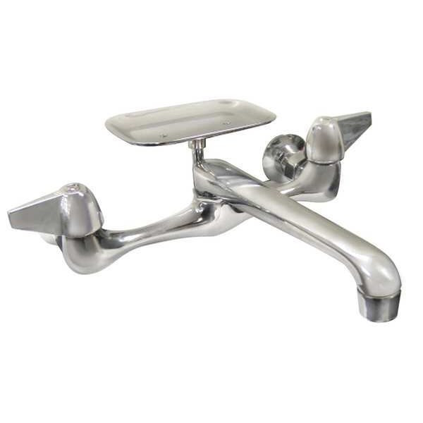 KISSLER & CO 77-8600 DOMINION FAUCETS WALL MOUNT FAUCET W/ 8"