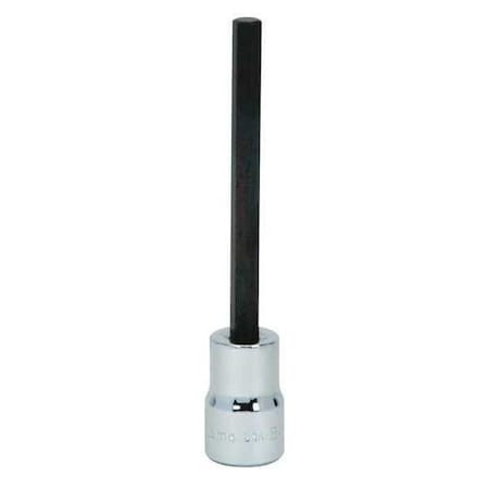 WILLIAMS BA-12LA 3/8  DR. LONG HEX BIT SKT, 3/8          