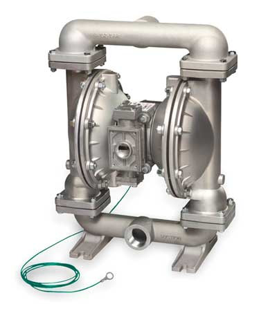 SANDPIPER G15B1ABTXNSX00 DOUBLE DIAPHRAGM PUMP ALUMINUM 1-1/2 IN.