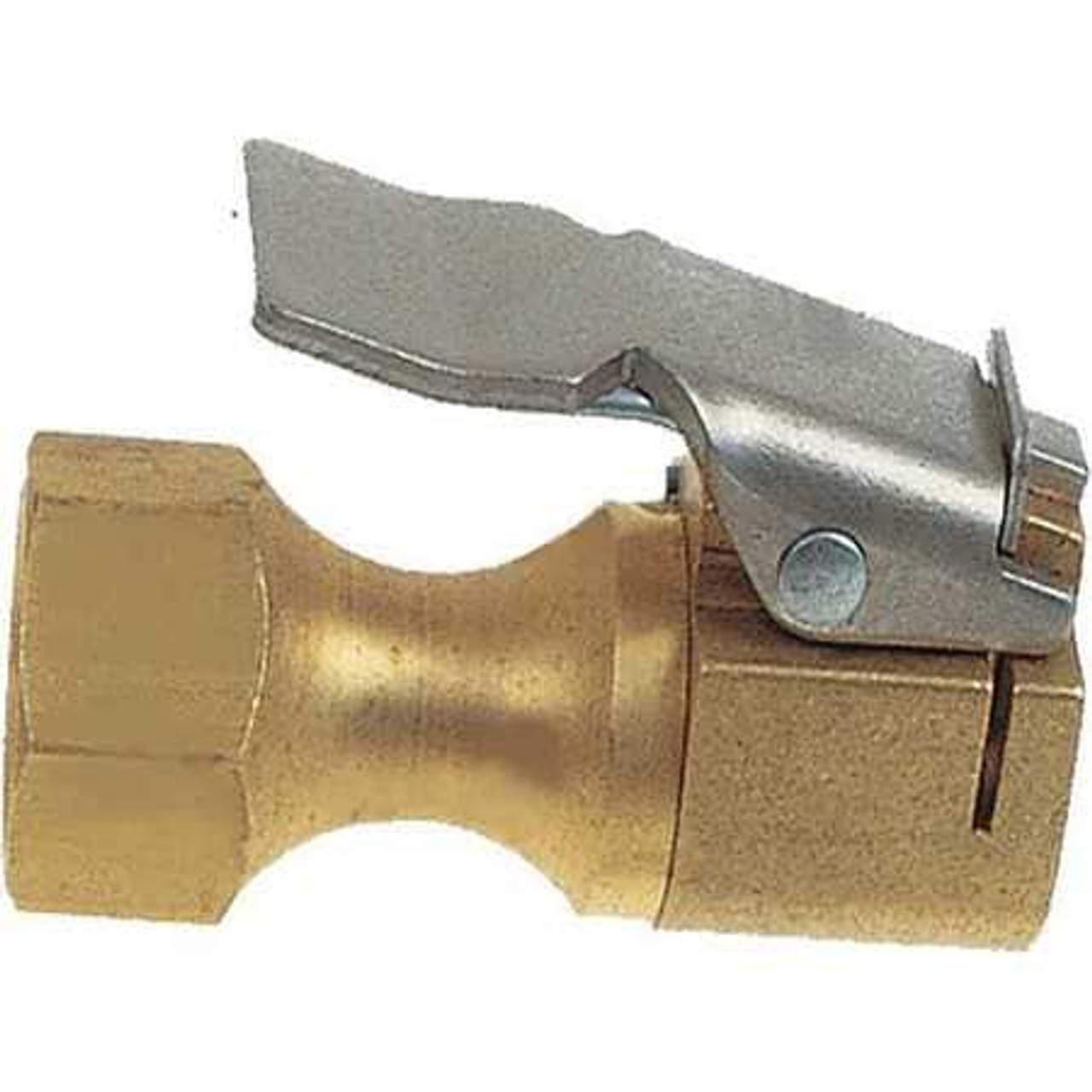 HALTEC CH-360 AIR CHUCK 1/4-18 NPT BRASS CLIP-ON