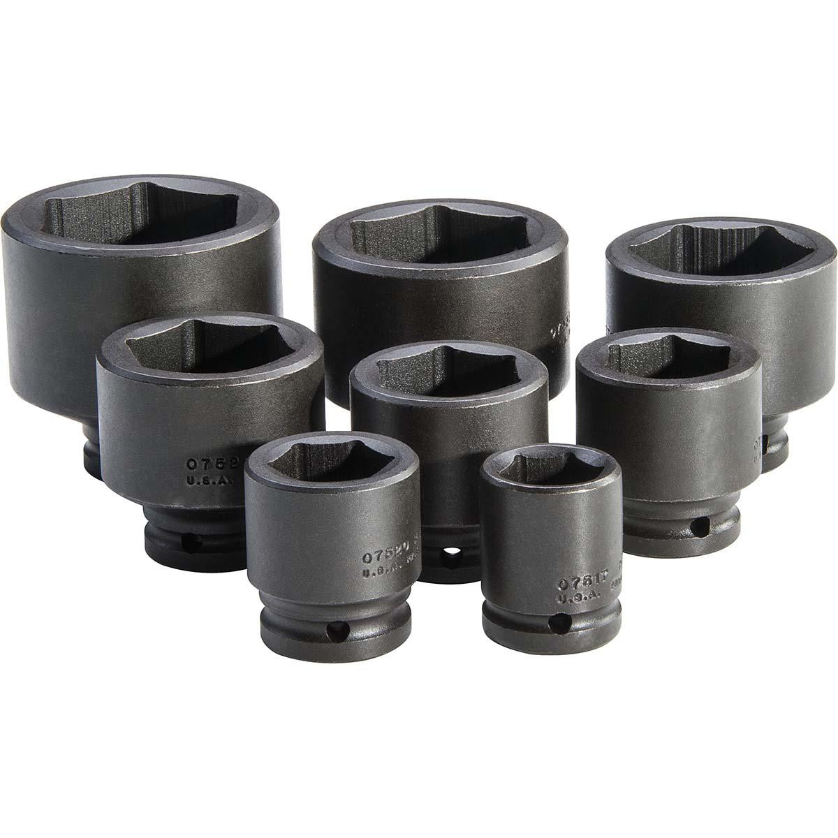 PROTO J73104 PROTO® 3/4" DRIVE 8 PIECE IMPACT SOCKET 