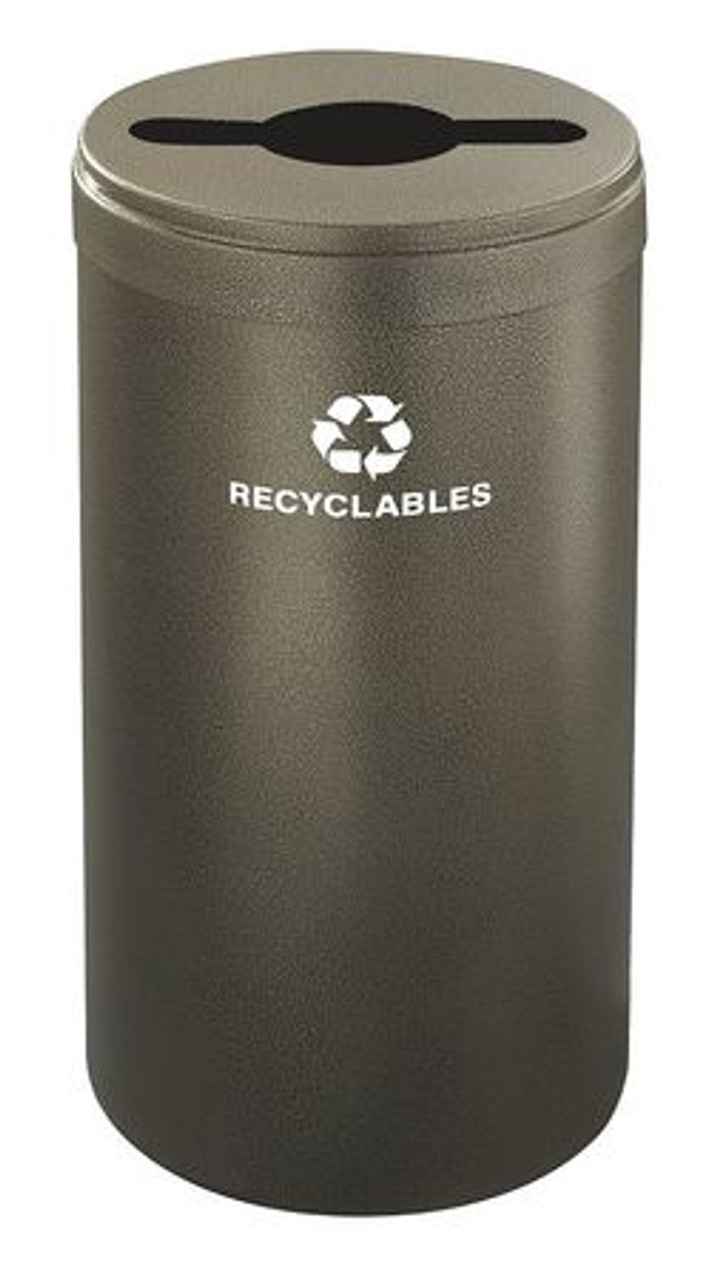 GLARO INC. M-1542BV-BV-R RECYCLING CONTAINER BROWN 23 GAL.