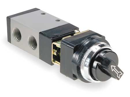 ARO M252LS-10 MANUAL AIR CONTROL VALVE 3-WAY 1/4IN NPT
