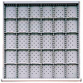 LISTA DR530-150 SC DRAWER LAYOUT, 30 COMPARTMENTS 5" H