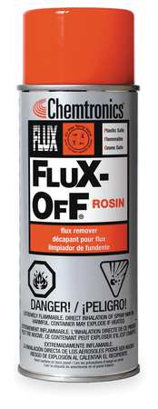 CHEMTRONICS ES1035 FLUX REMOVER 16 OZ NET 10 OZ VOC 851 G/L