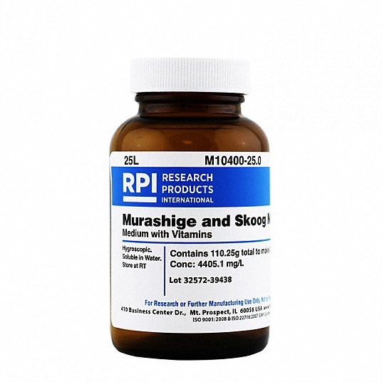 RPI M10400-25.0 MURASHIGE AND SKOOG