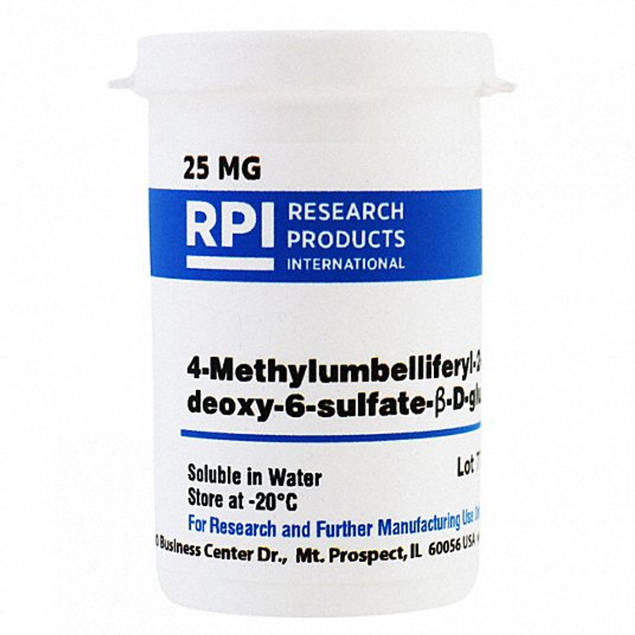 RPI M64150-0.025 4-MU-2-ACETAMIDO/GLUCOPYRANOSIDE 25MG