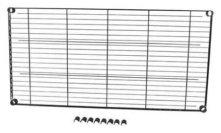 GRAINGER GLOBAL SOURCING MHL2448BG SHELVING LIGHT BLACK 24X48