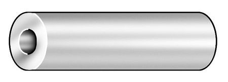 GRAINGER GLOBAL SOURCING MPB1382 SPACER ROUND STEEL 1 OD 2-1/2 L PK5