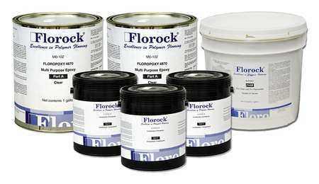 FLOROCK M8-207KT FLOOR RESIN EPOXY CONDUCTIVE 3.65 GAL.