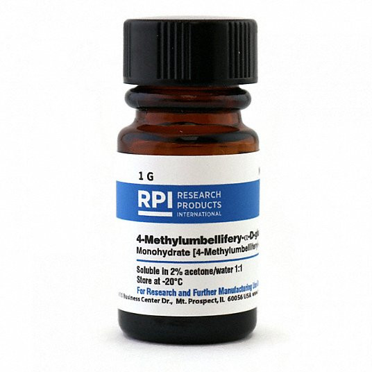 RPI M65700-1.0 4-MU-A-D-GLUCOSIDE 1G