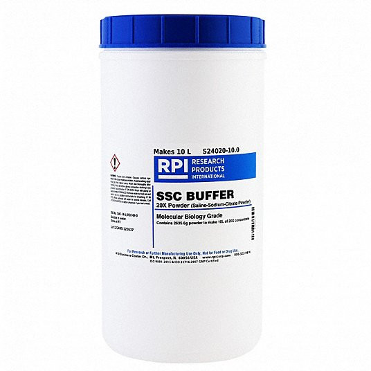 RPI S24020-10.0 SSC BUFFER 20X POWDER 10L