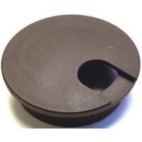 JANDORF SPECIALTY HARDW 61614 GROMMET DESK WAL BRN 2-1/2IN  