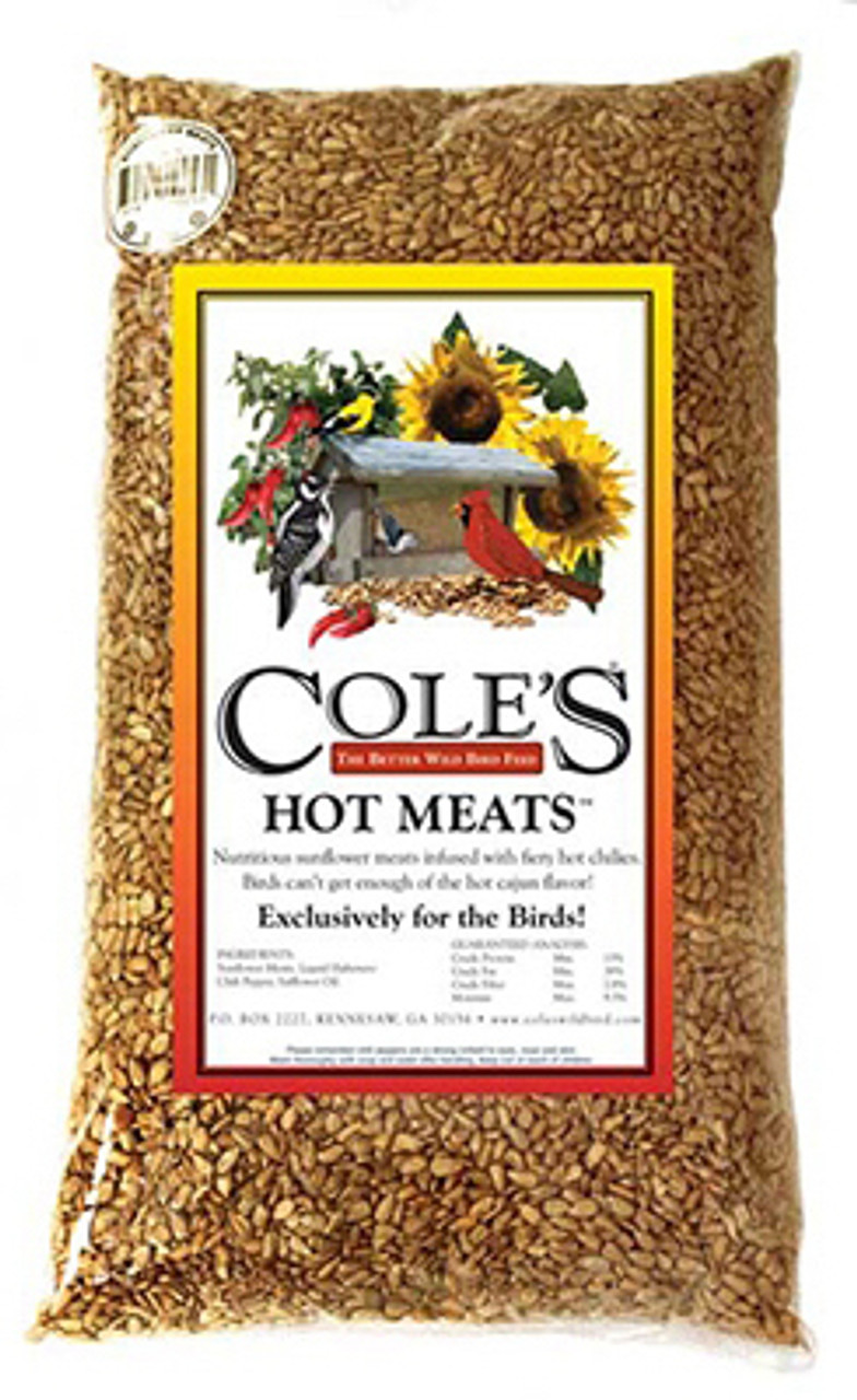 COLES WILD BIRD PRODUCT HM10 SEED WILD BIRD HOT MEATS 10LB 