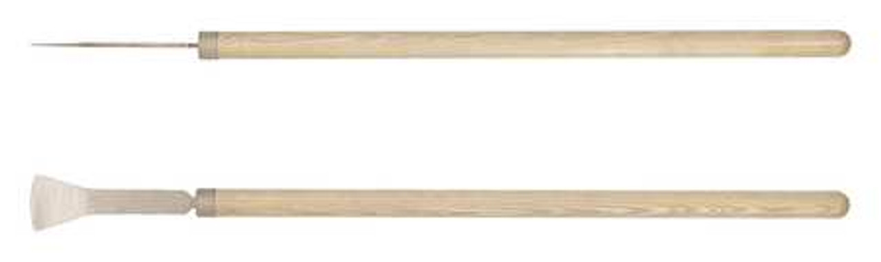 AMPCO SAFETY TOOLS 8602 RUST SCRAPER FIXED 31-1/2 IN.
