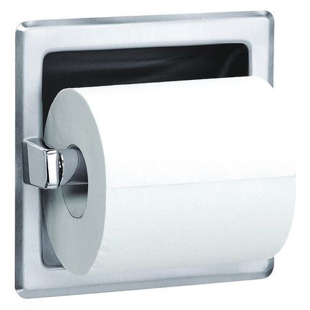 BRADLEY FIXTURES CORP. 5104-550000 TOILET TISSUE DISP, RECESSED,SINGLE