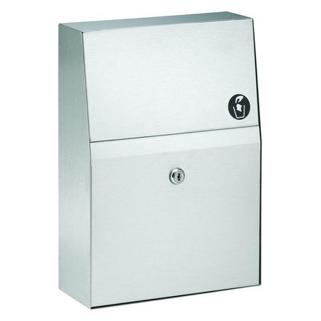 BRADLEY FIXTURES CORP. 4722-150000 NAPKIN DISPOSAL, 1.5 GAL, SURFACE