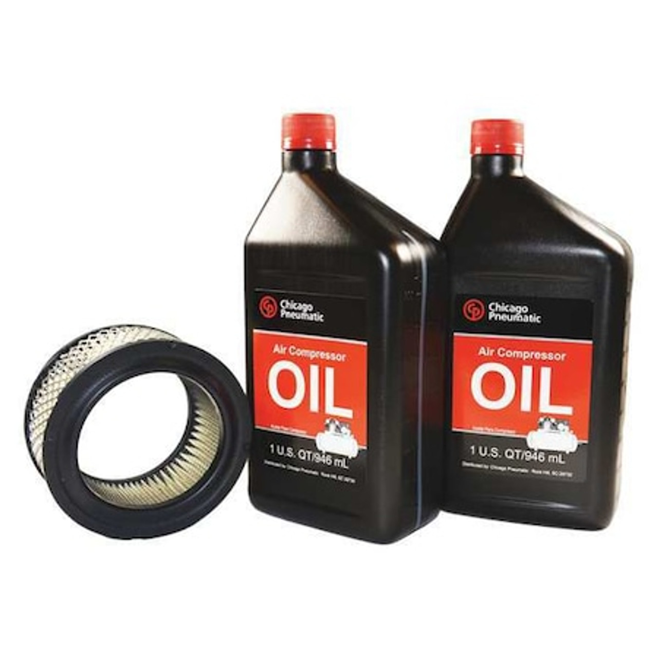 CHICAGO PNEUMATIC 1312101249 AIR COMPR MAINT KIT,OIL FILTER,3 PIECES