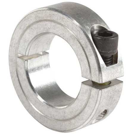 CLIMAX 1C-018-A ONE-PIECE CLAMPING COLLAR, 3/16", ALUMIN