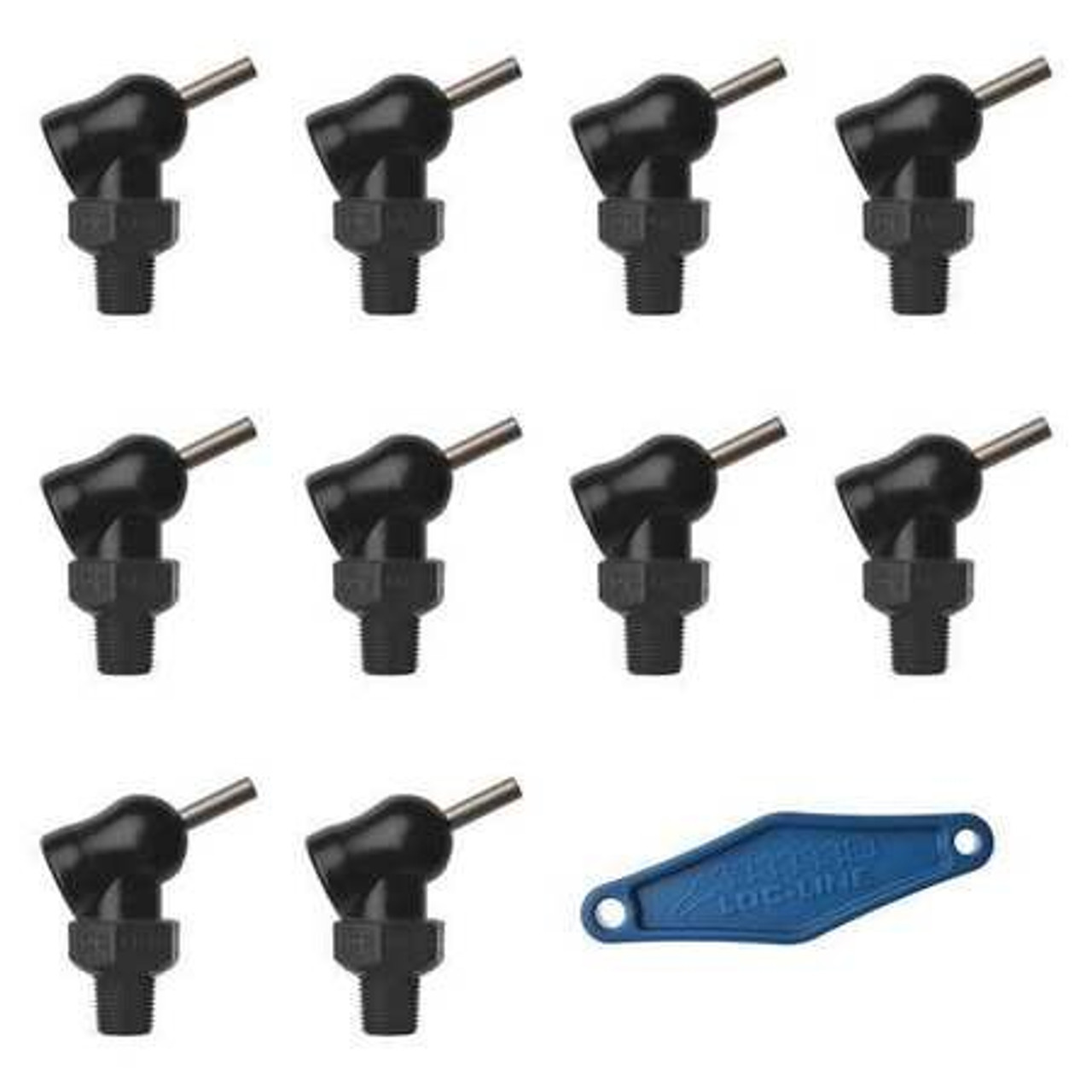 LOC-LINE 79086-BLK 1/4" HOSE INSIDE DIAM, HIGH-PRESSURE COO