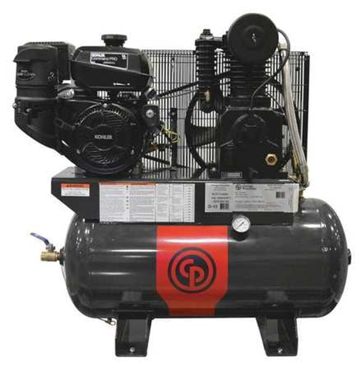 CHICAGO PNEUMATIC RCPC1430G STATIONARY AIR COMPRESSOR 2 STAGE 14 HP