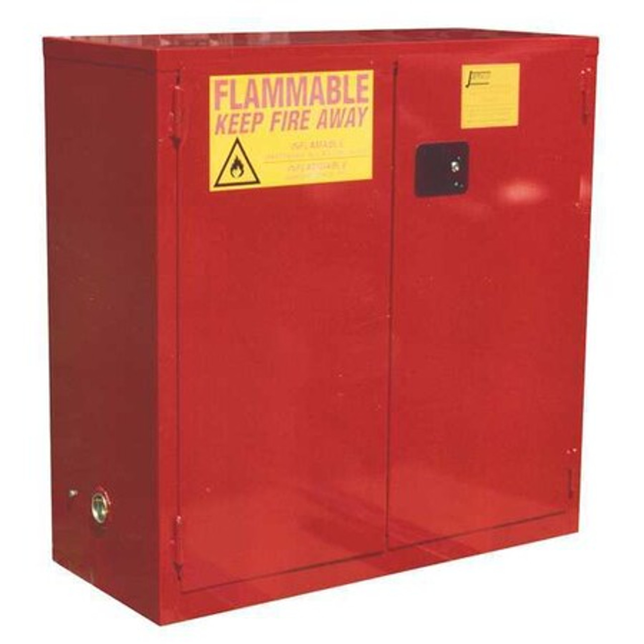 JAMCO PRODUCTS INC. BP120 CABINET 2-DR 120 GAL FLAMMABLE 34X65X43