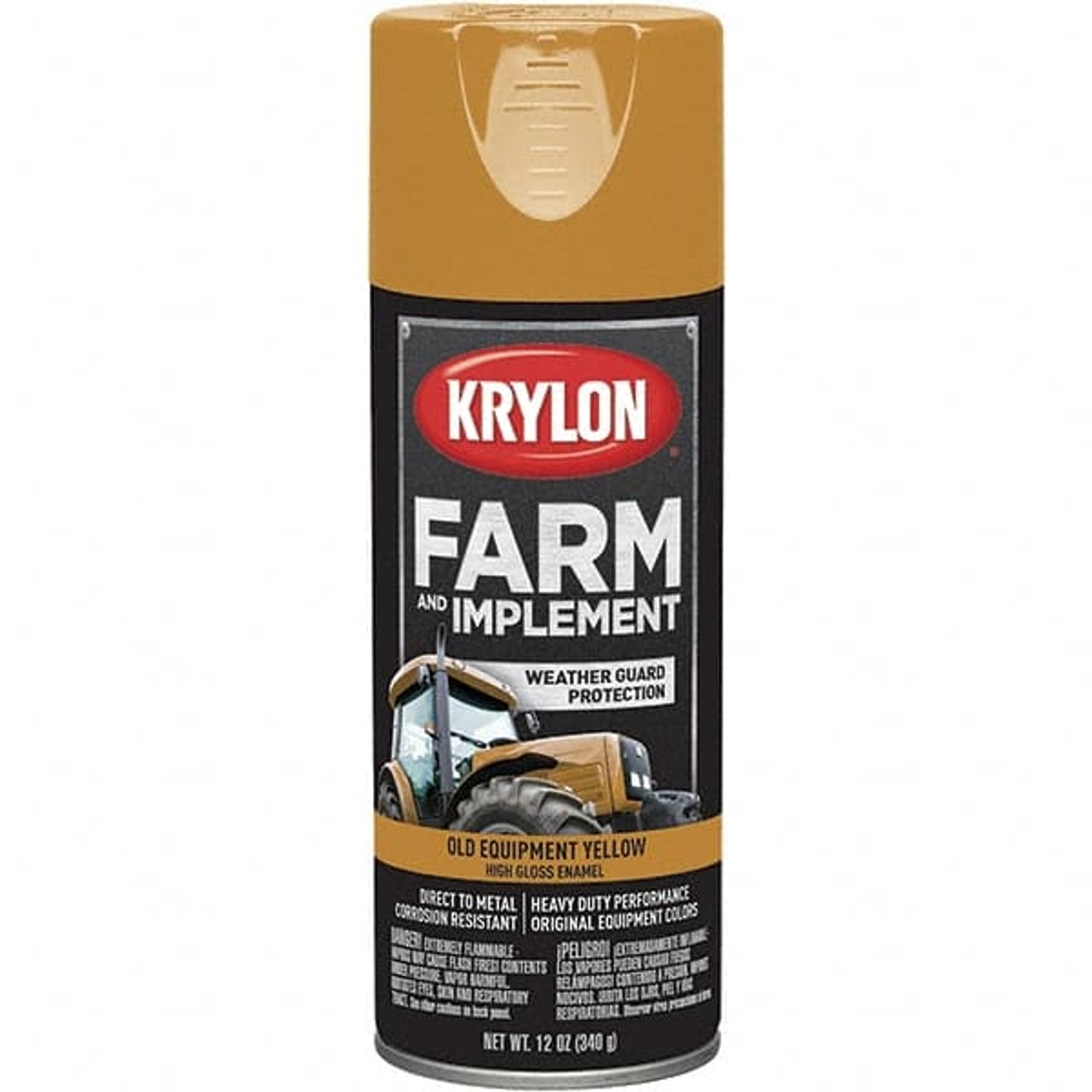 KRYLON PRODUCTS K01953000 PNT SPRY OLD EQUIPMNT YEL 12OZ