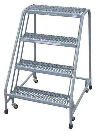 COTTERMAN 1004N2630A3E10B3C1P6 ROLLING LADDER WELDED PLATFORM 40IN H