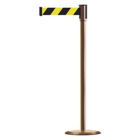 TENSABARRIER 890U-2P-2P-2P-STD-NO-D4X-C BARRIER POST WITH BELT STAINLESS STEEL