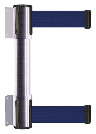 TENSATOR 896T2-1S-STD-L5X-C BELT BARRIER 7-1/2 FT YELLOW 2 BELTS