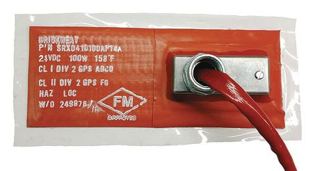 BRISKHEAT SRX06243602PT4A HEATING BLANKET 240V 360W 1.5A 6 IN W