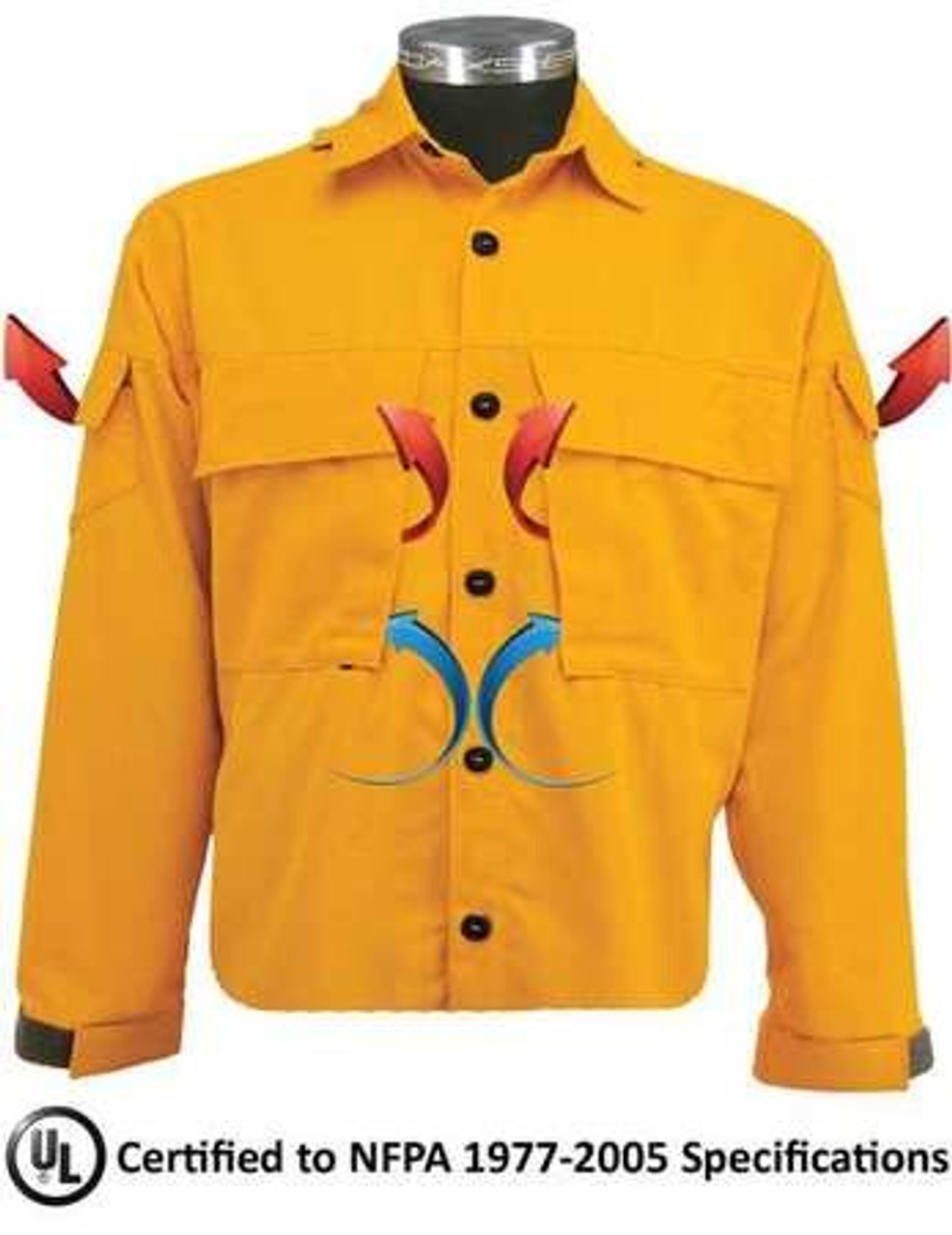 COAXSHER FC100-M CX WILDLAND VENT BRUSH SHIRT M