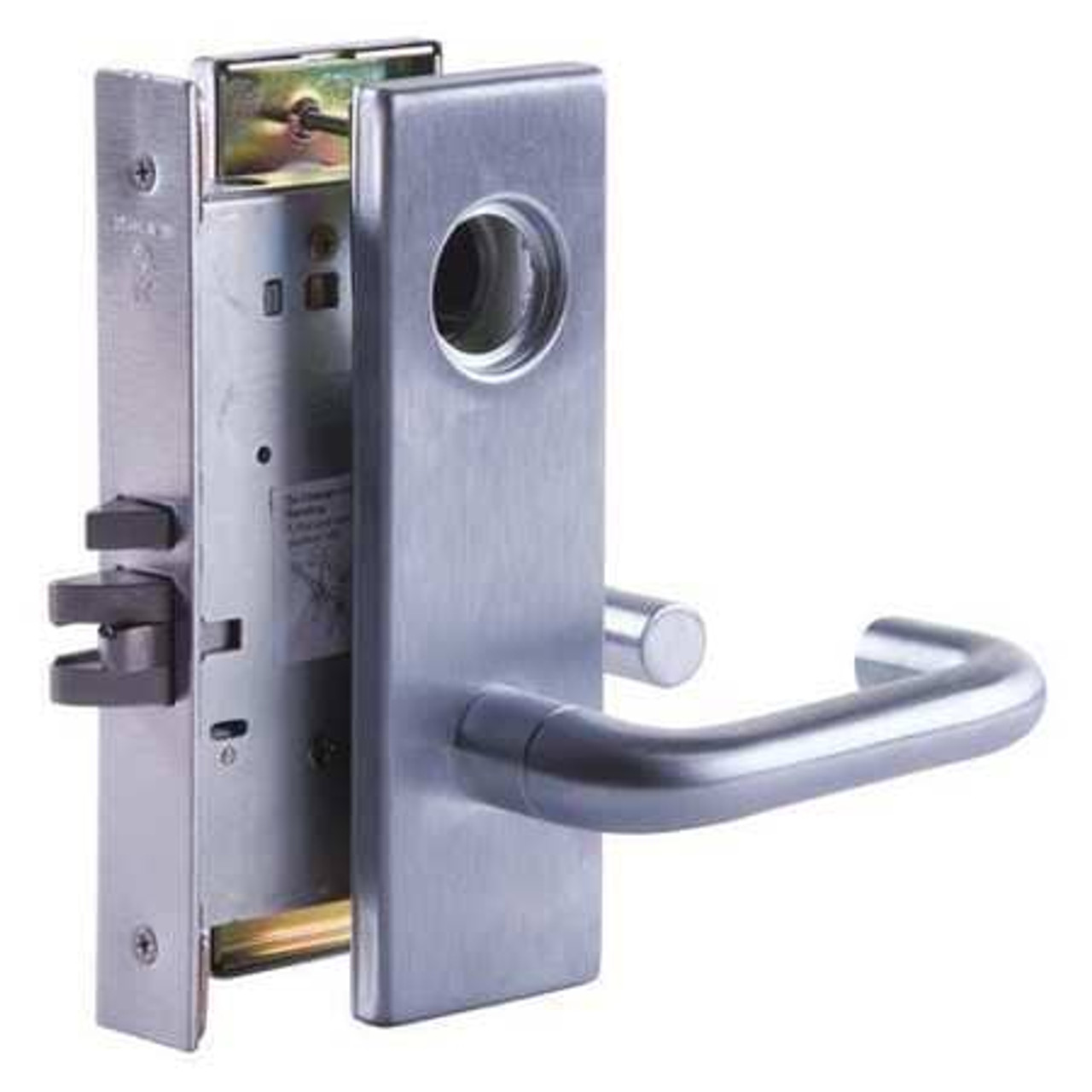 SCHLAGE L9080L 03N 626 GRADE 1 STOREROOM MORTISE LOCK, LESS CYL