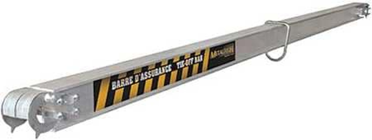 METALTECH M-BAA07 TIE-OFF BAR 7-7/32 FT.L ALUMINUM STEEL METALTECH M-BAA07 TIE-OFF BAR 7-7/32 FT.L ALUMINUM STEEL