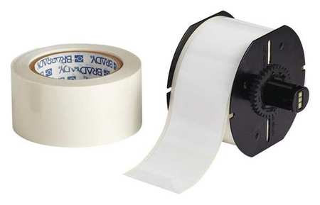 BRADY SPC ABSORBENTS B30C-2250-483WT-KT LABEL TAPE ROLL,WHITE,2-1/4 IN. W