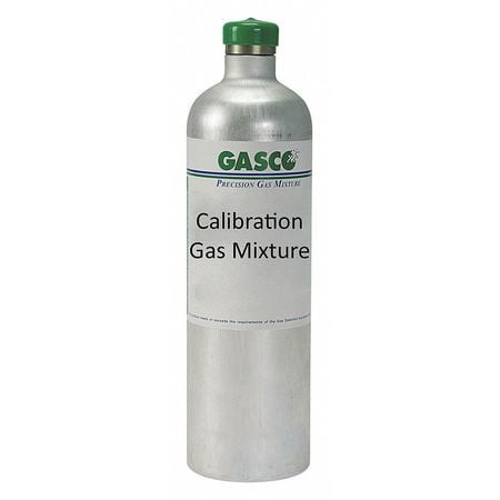 GASCO CALIBRATION GAS 34L-99-15 CALIBRATION GAS 34L 500 PSI