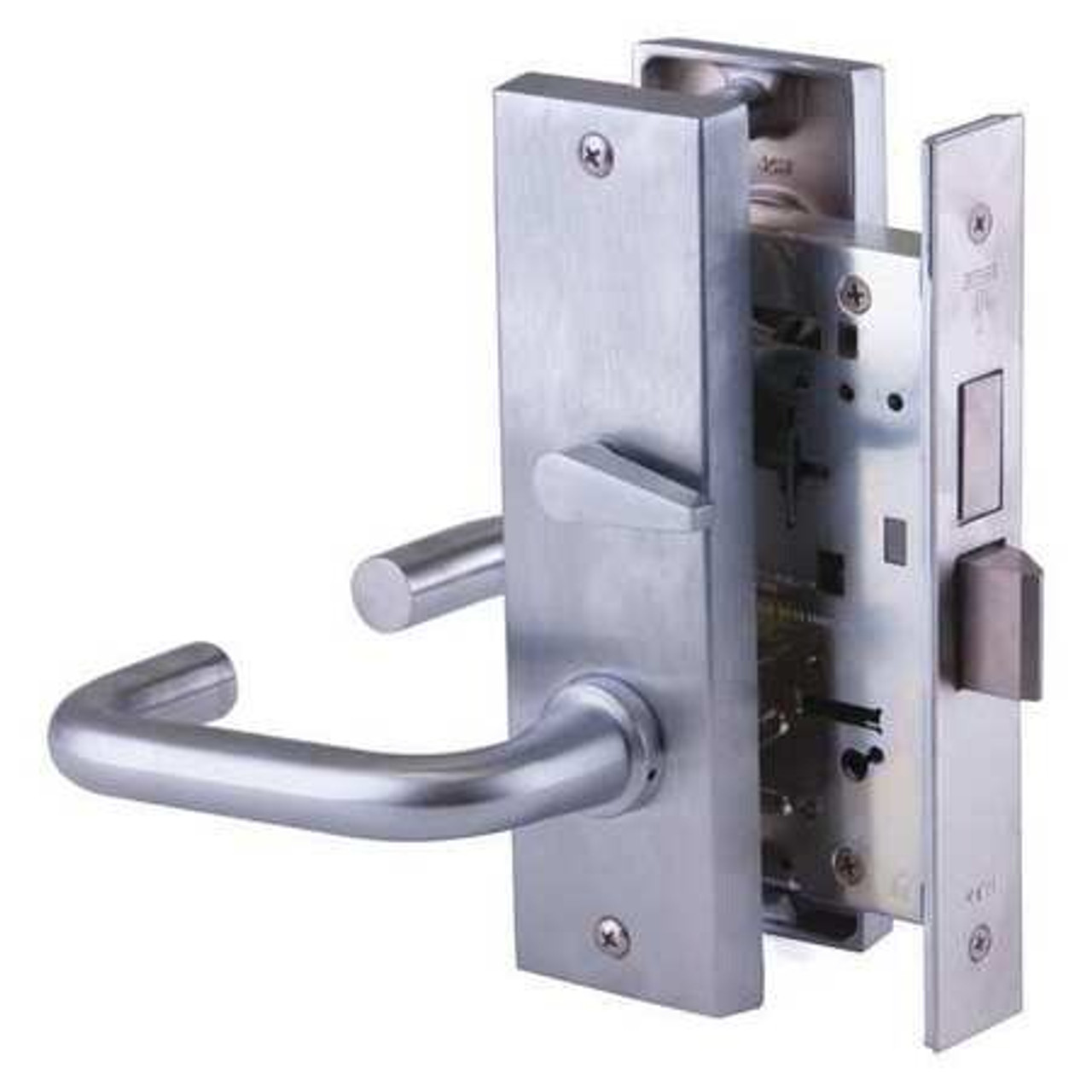 BEST 45H0L3M626 GRADE 1 PRIVACY MORTISE LOCK, 3 LEVER, M