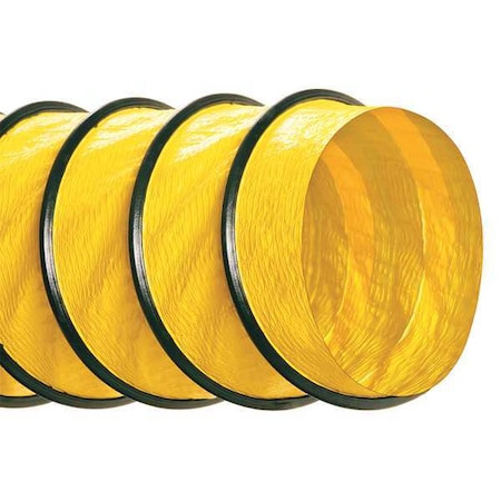 HI-TECH DURAVENT 1PVEP-HM 18" X 15' W/CUFFS BLOWER HOSE WITH CUFFS 18 IN I.D. VINYL