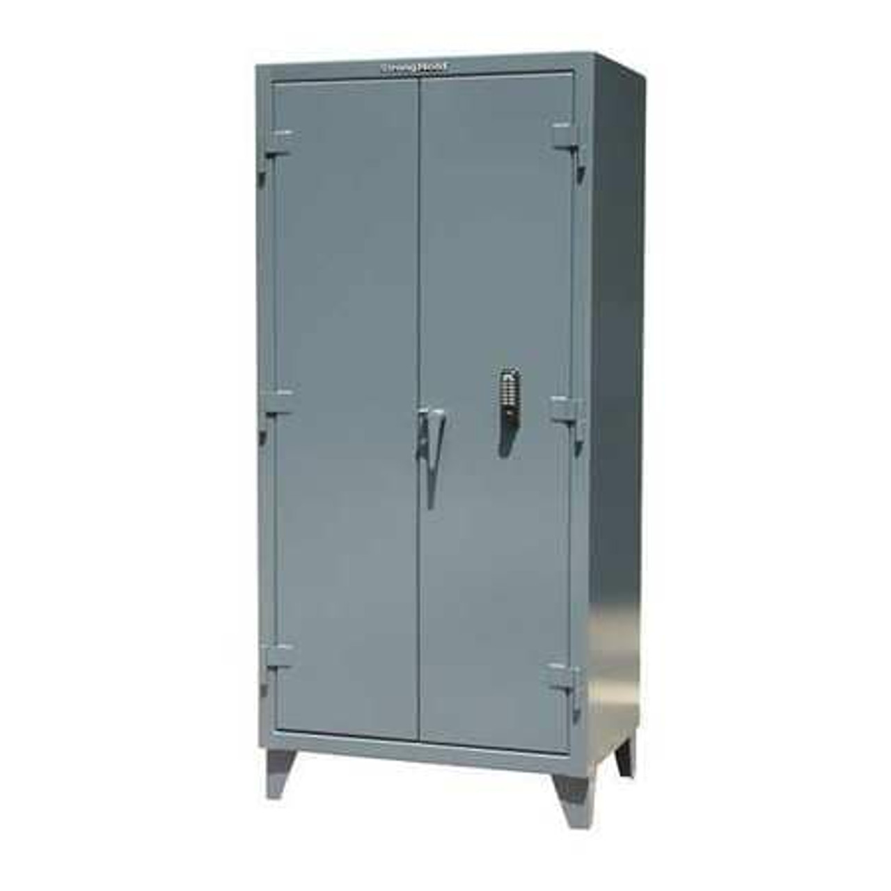 STRONG HOLD 46-244-KP STORAGE CABINET KEYPAD 4 SHELVES 48 IN W